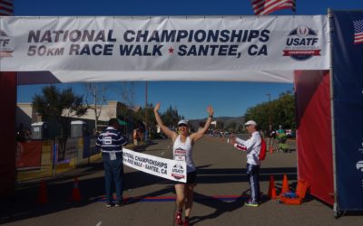 Coach Carmen will race a 50k this Saturday in Santee, California